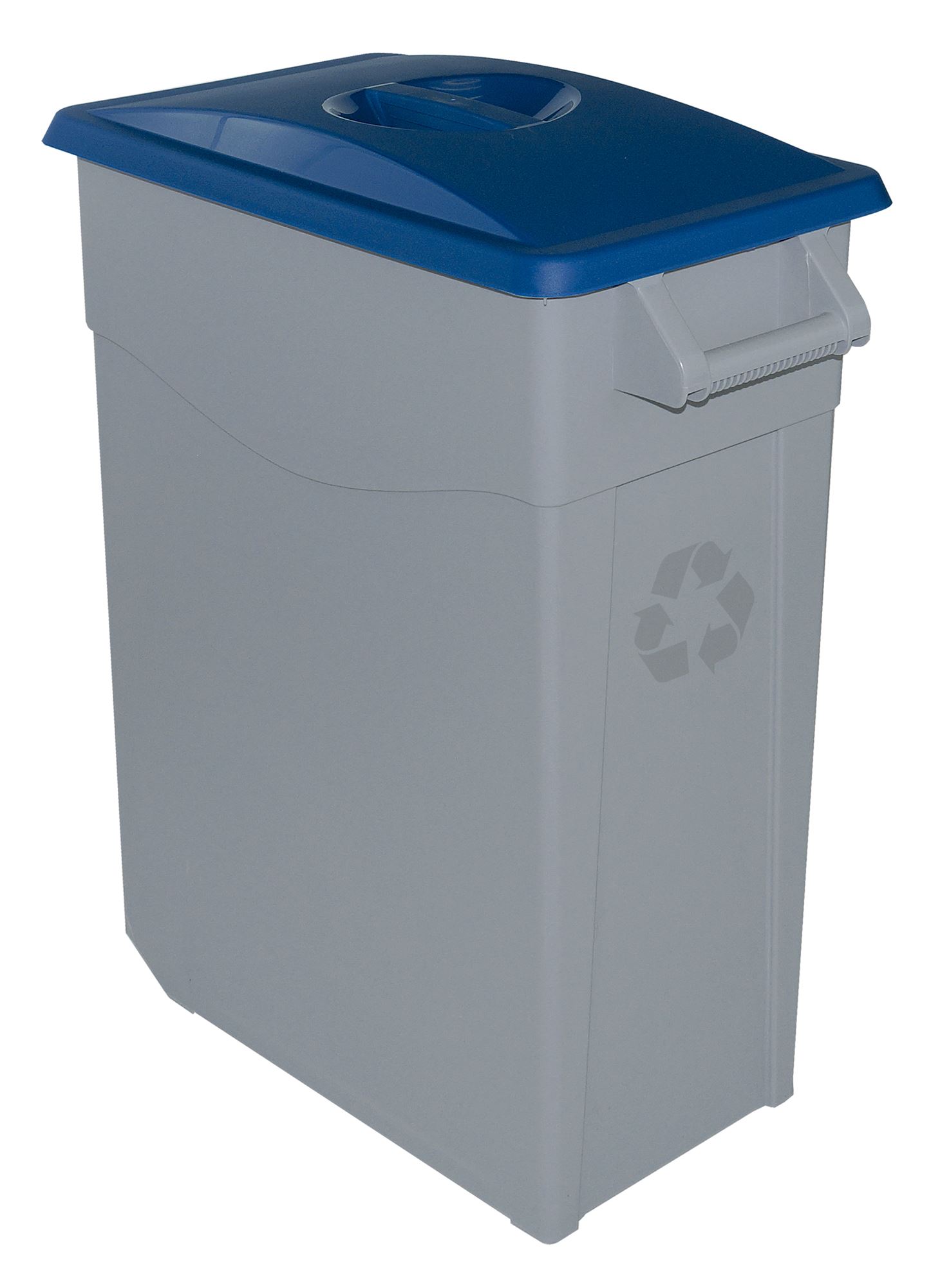 60623438 - Poubelle de tri sélectif 65L bleu