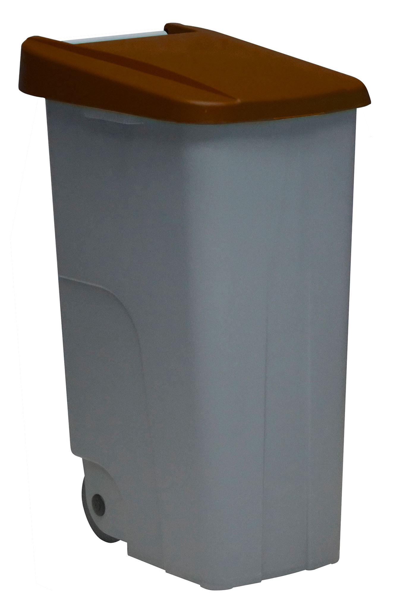 60623446 - Poubelle de tri sélectif 85L marron