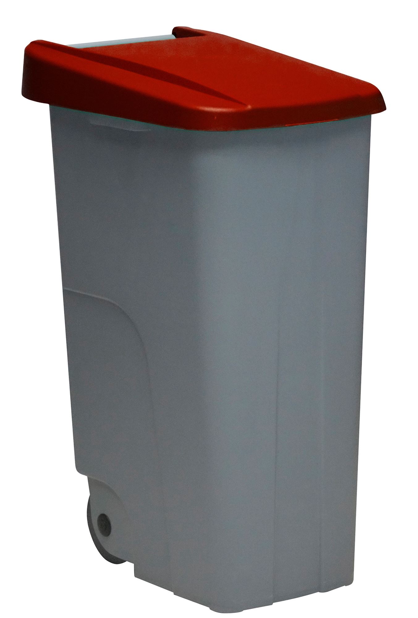 60623449 - Poubelle de tri sélectif 85L rouge