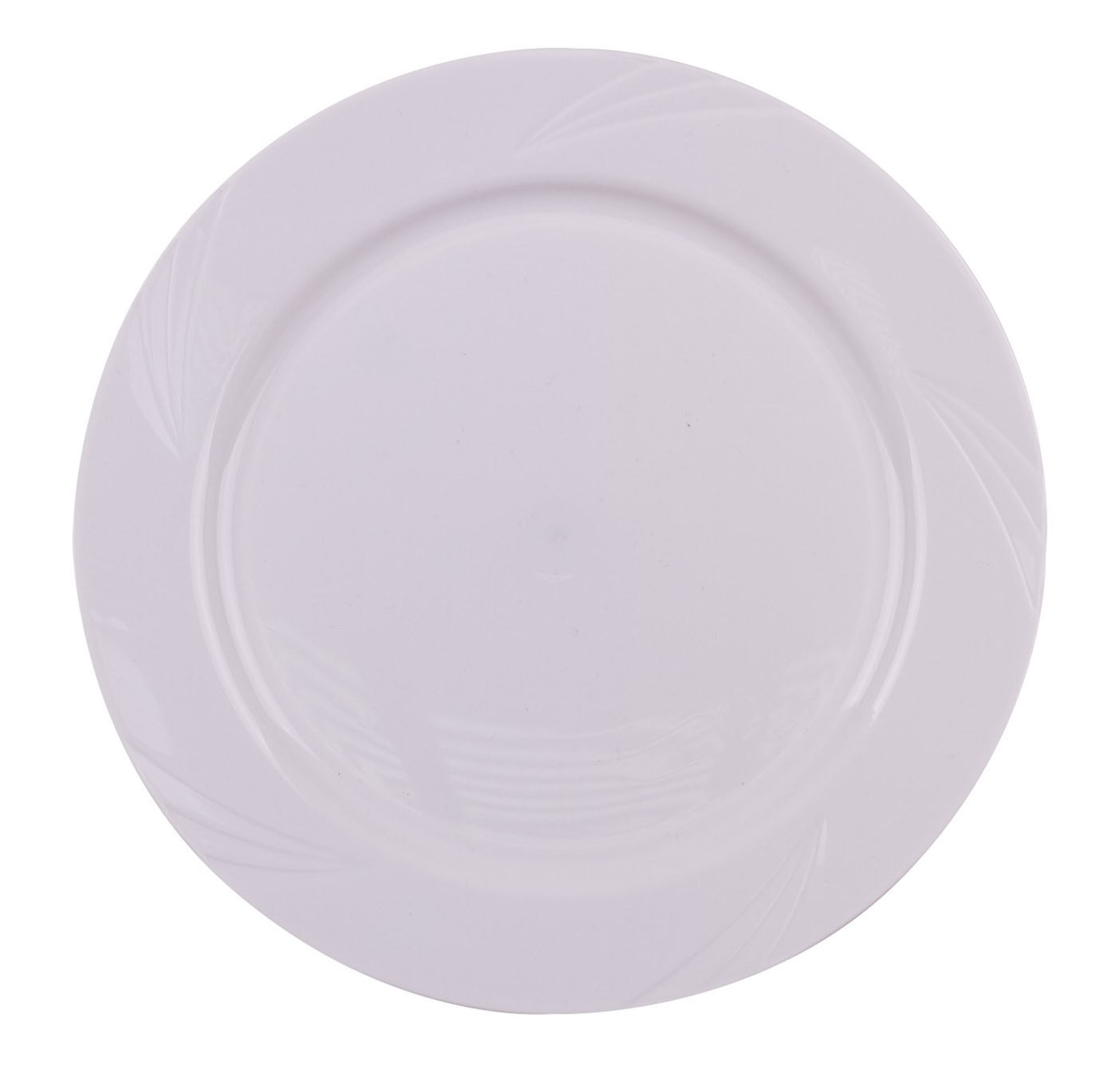 Assiette réutilisable blanc 26cm - Voussert