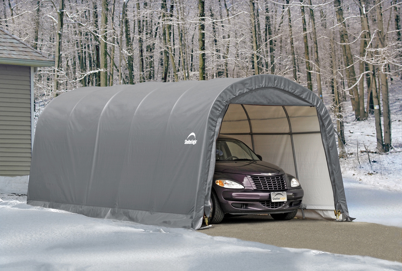 Garage demontable ShelterLogic 3,7x6,1 m