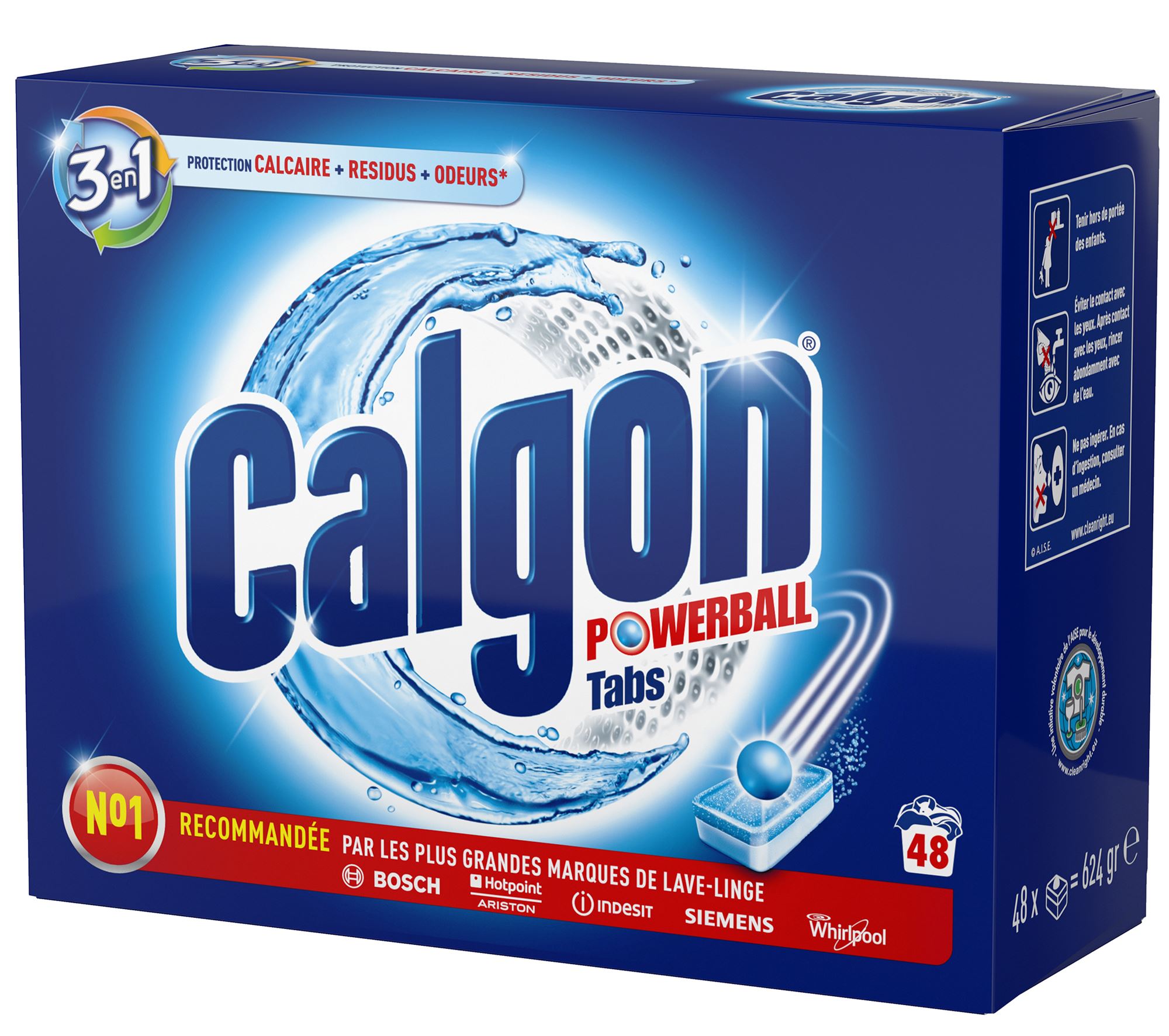 Calgon pastille powerball 3 en1 promo