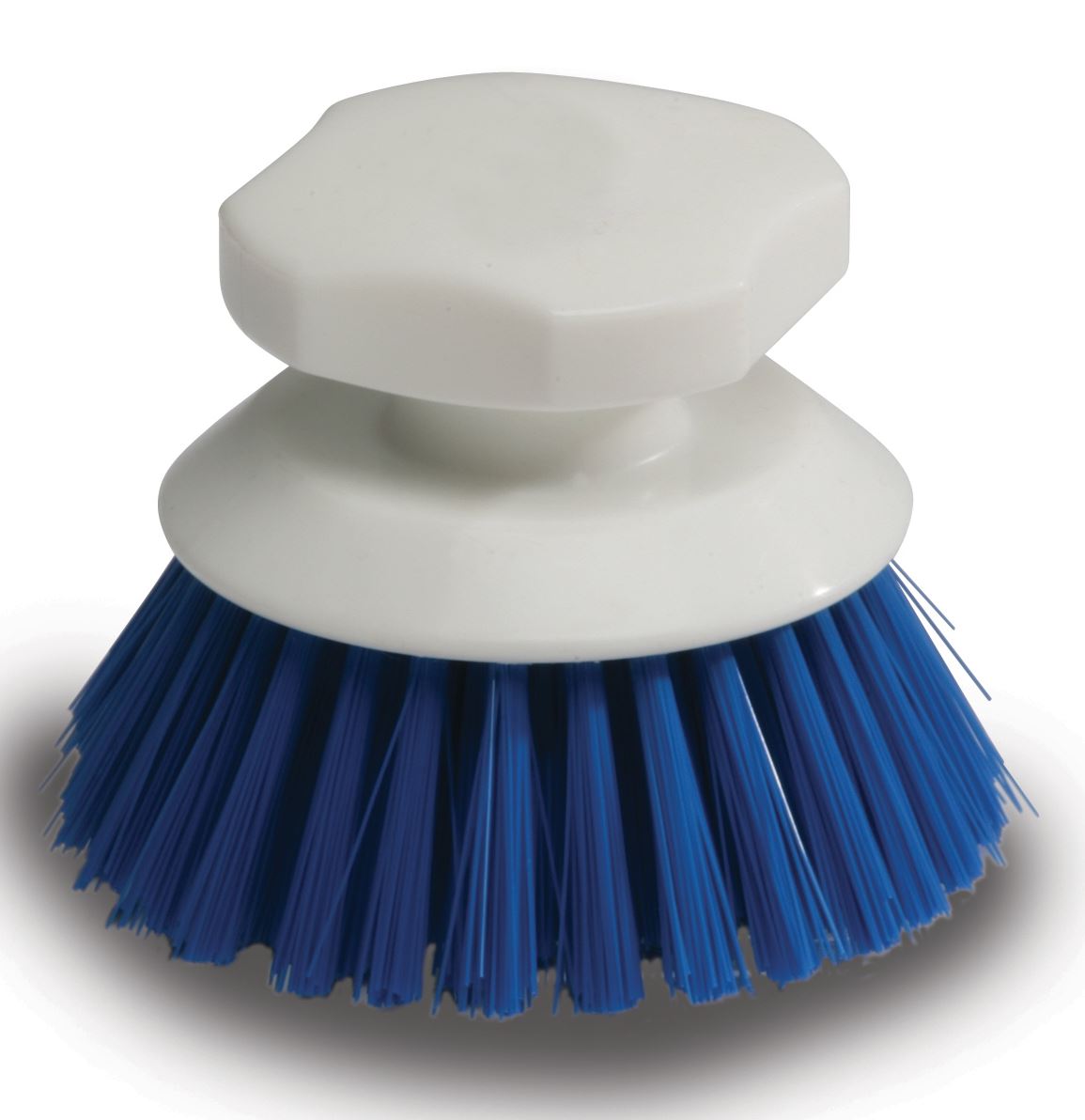 4 Tête Rechange (Bleu) Brosse Vaisselle avec Reservoir, Brosse à