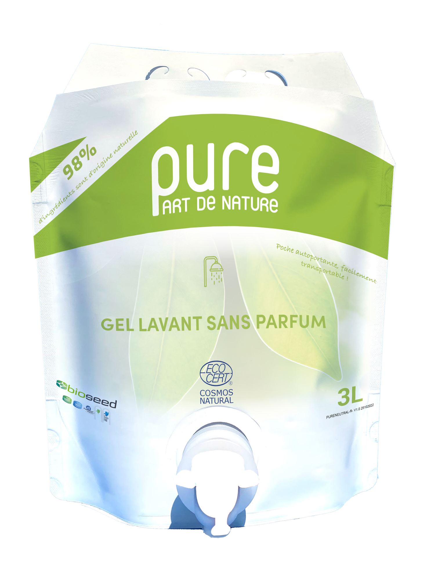 Savon mains et corps Pure - Vrac