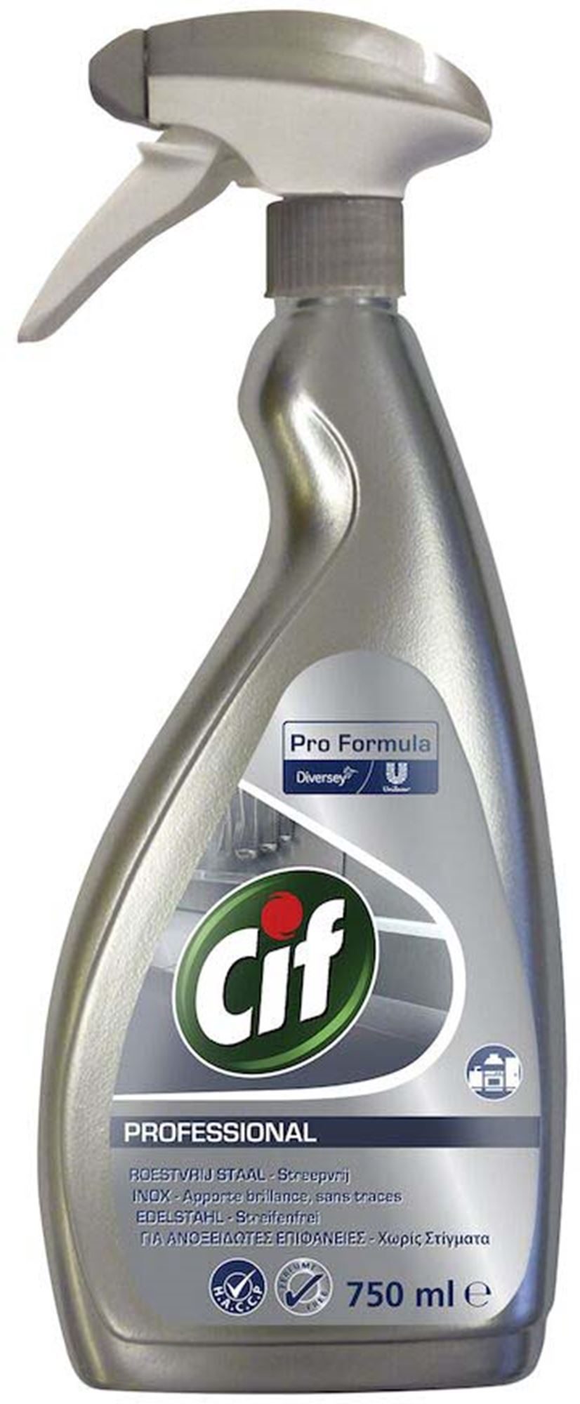 7517939 - Cif Pro nettoyant inox 750ml