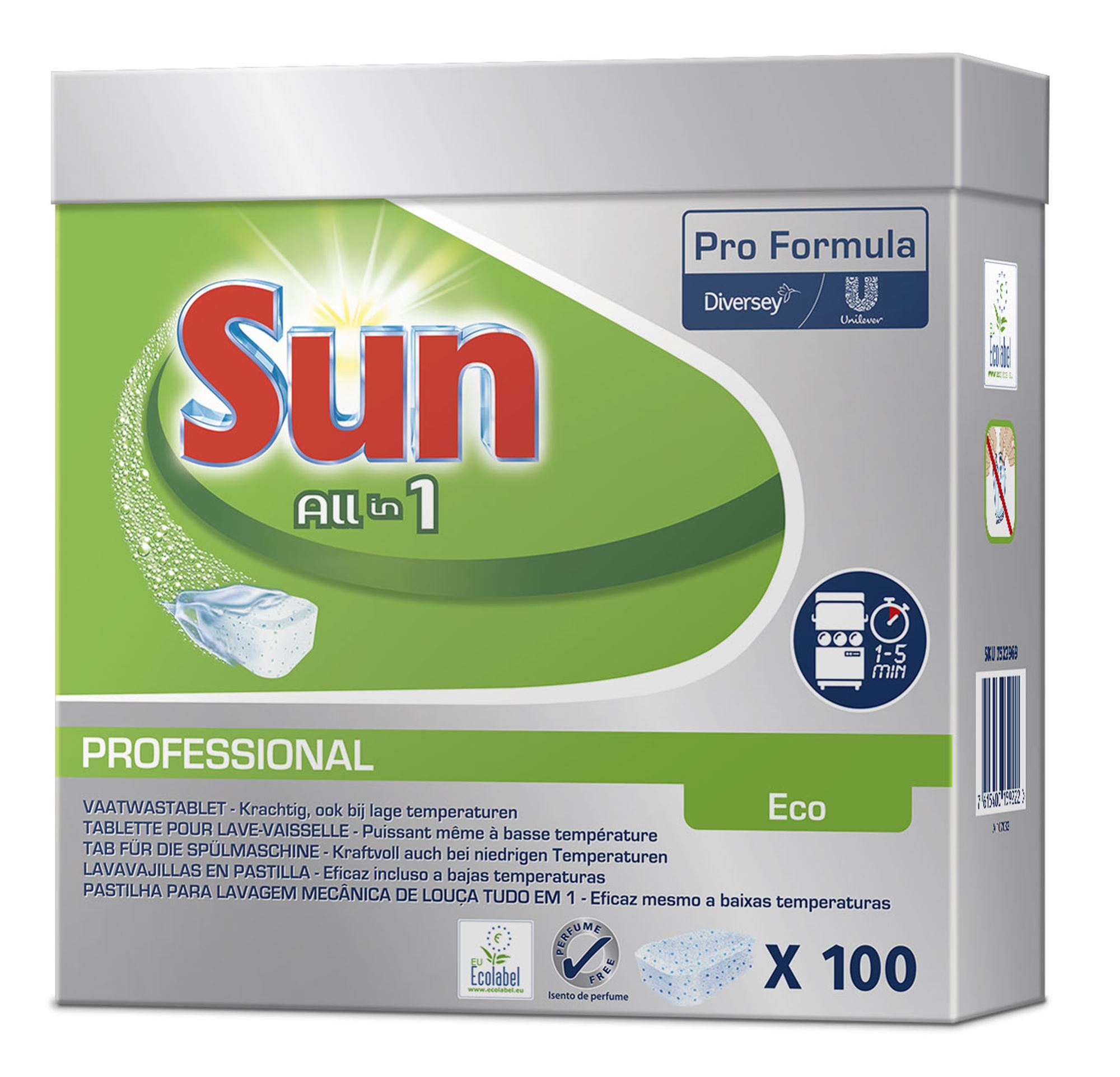 Sun Pro Formula tablettes all in 1 1x200pc - Pastilles pour lave