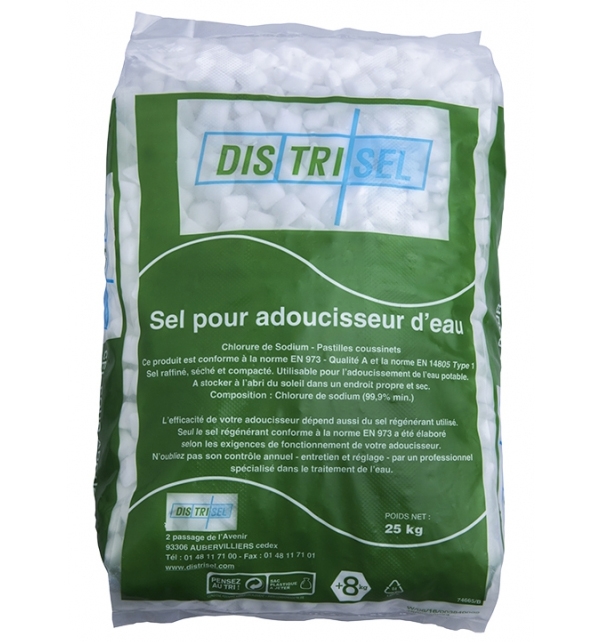 Sel pour adoucisseur 15 kg fabricant - Voussert