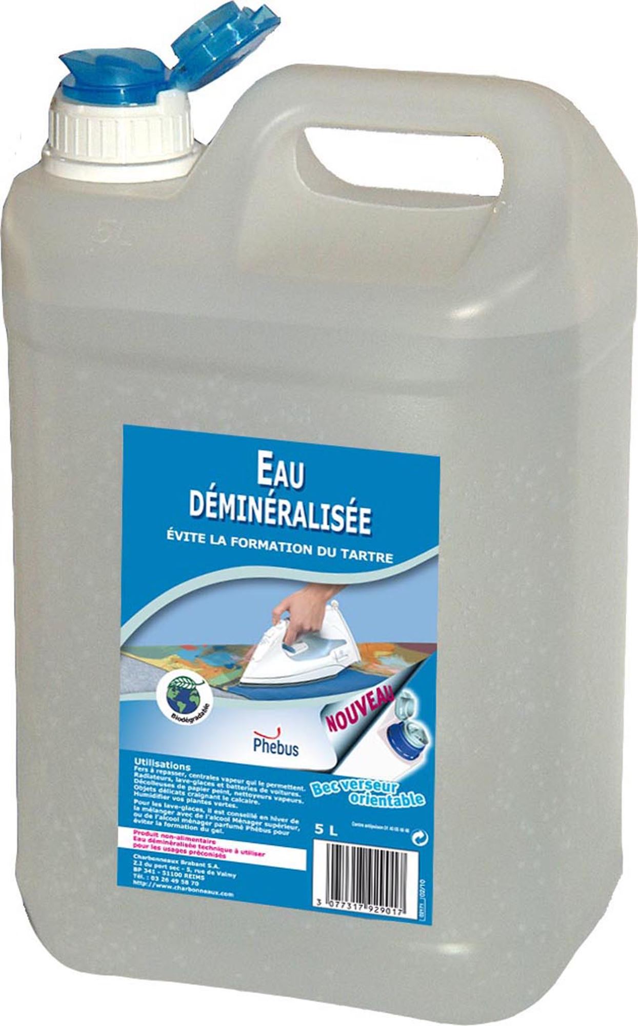 365, Eau déminéralisée, 5 l