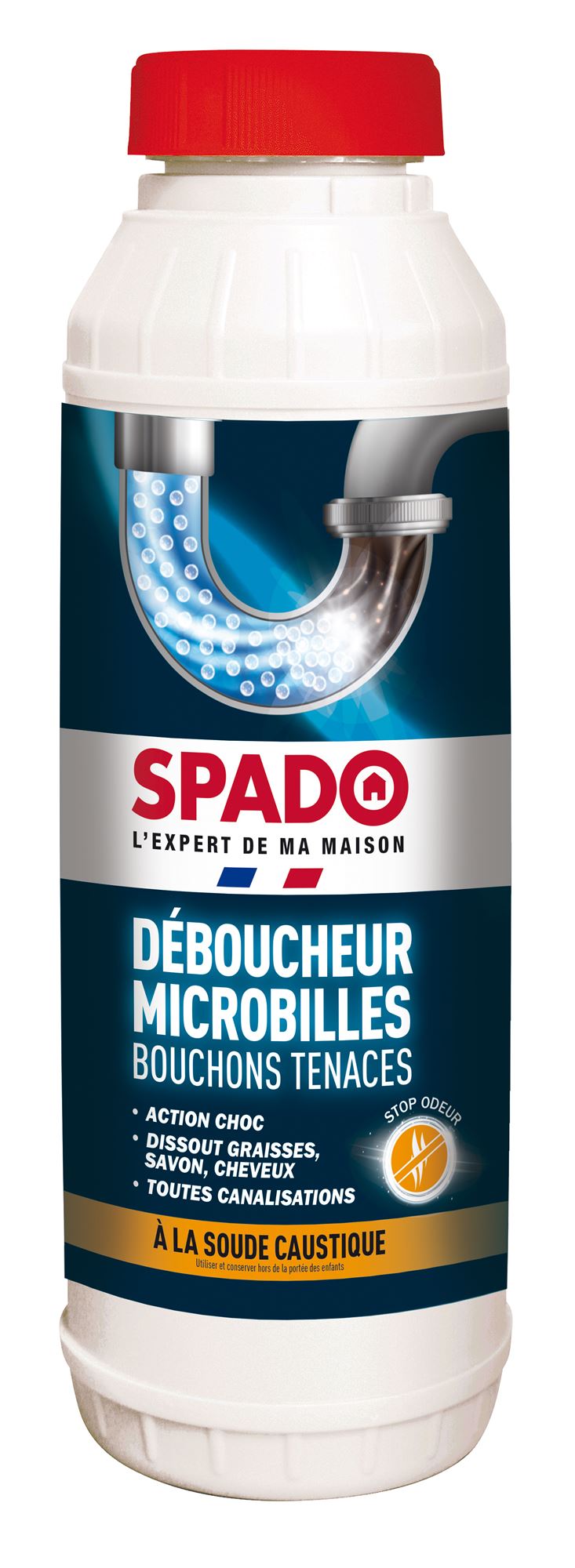 Spado déboucheur canalisation microbille - Voussert