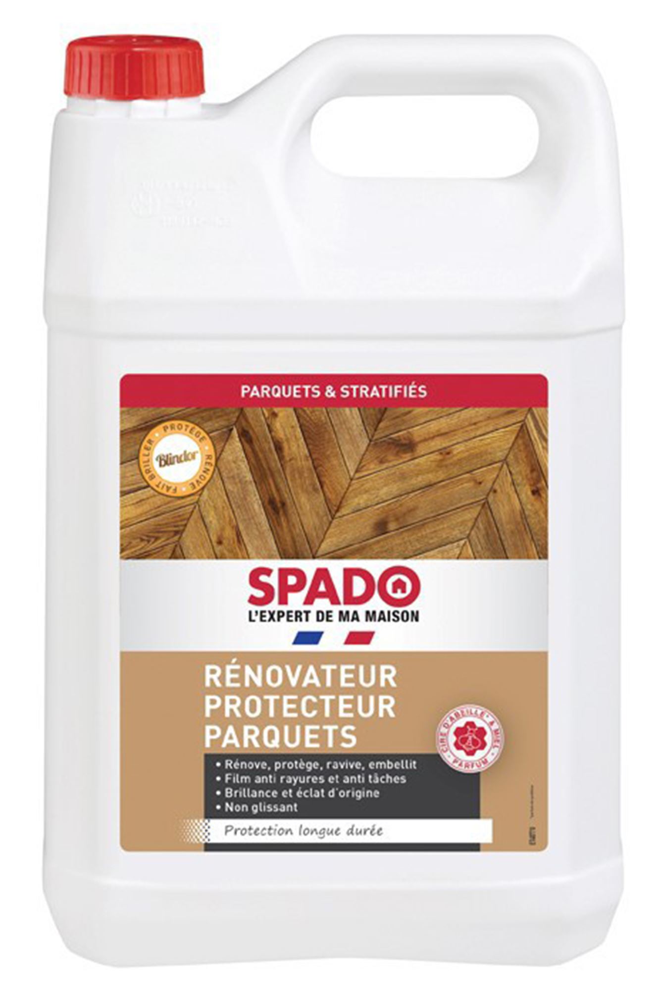 CIRE PARQUET Ambrée 5L - Cire liquide de finition pour la protection et  l'entretien des parquets - COMUS - Cdiscount Bricolage