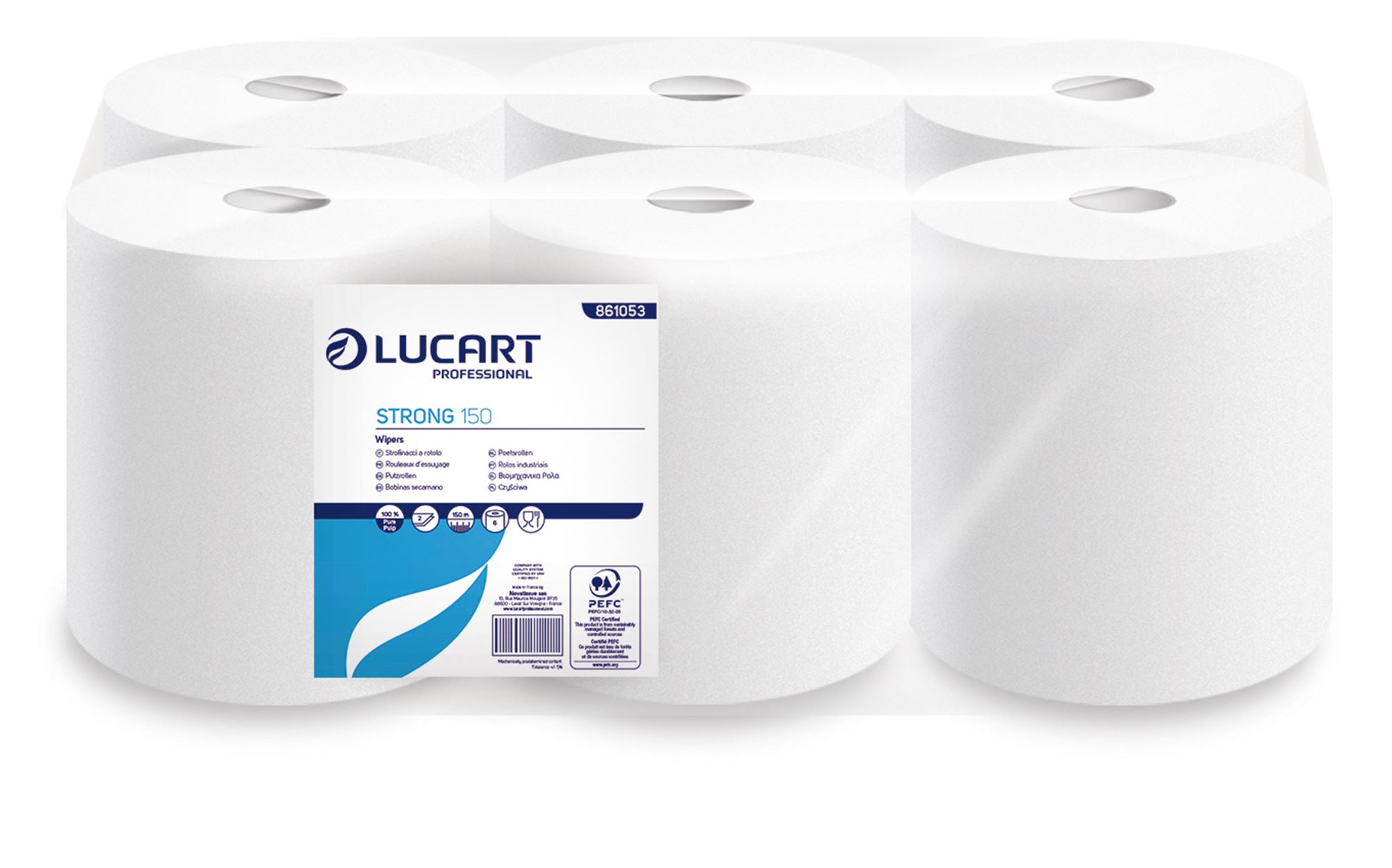 Bobine essuie mains papier distributeur autocut