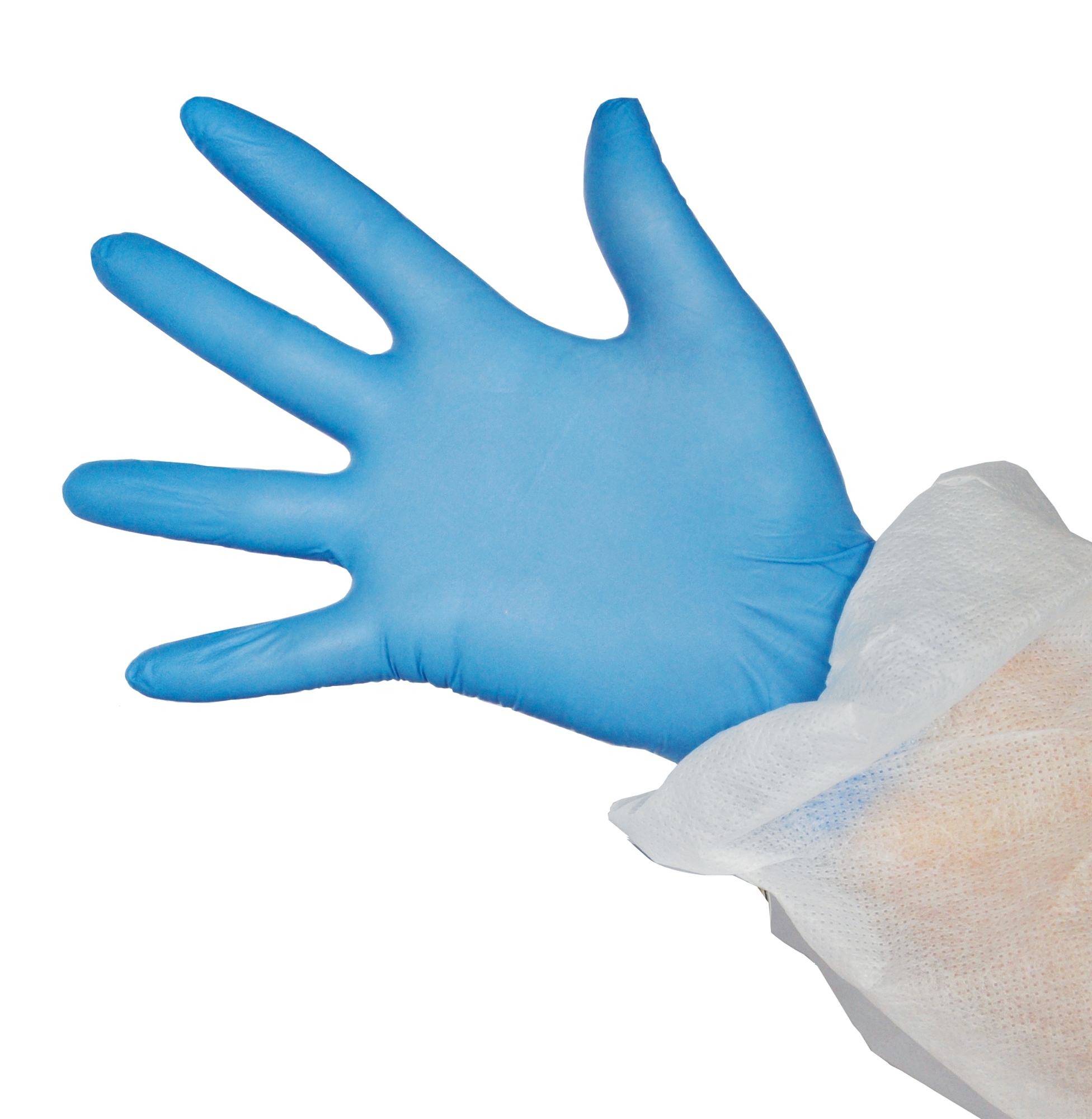 Gant nitrile bleu fabricant - Voussert