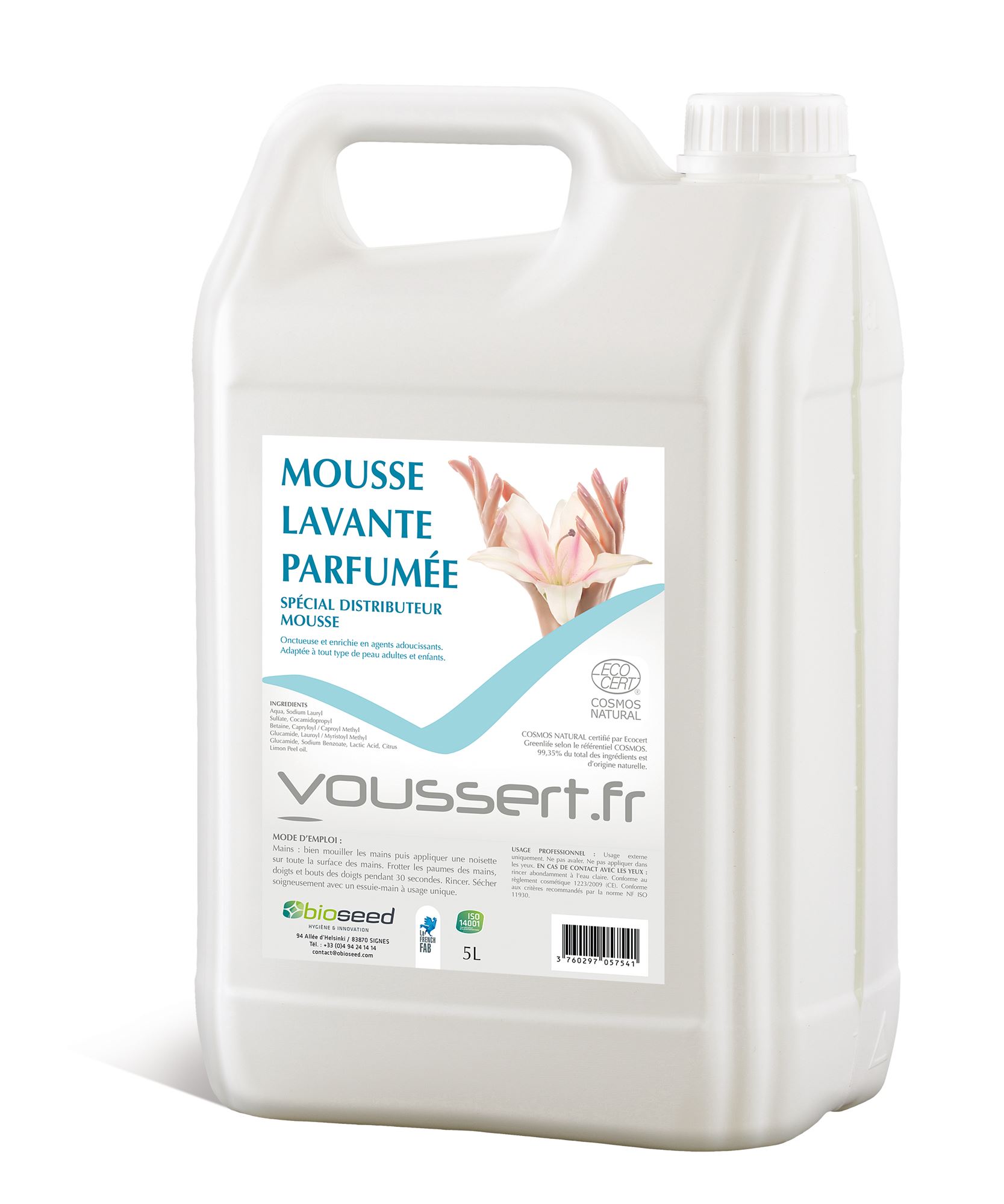 Savon mousse liquide 5L - Voussert