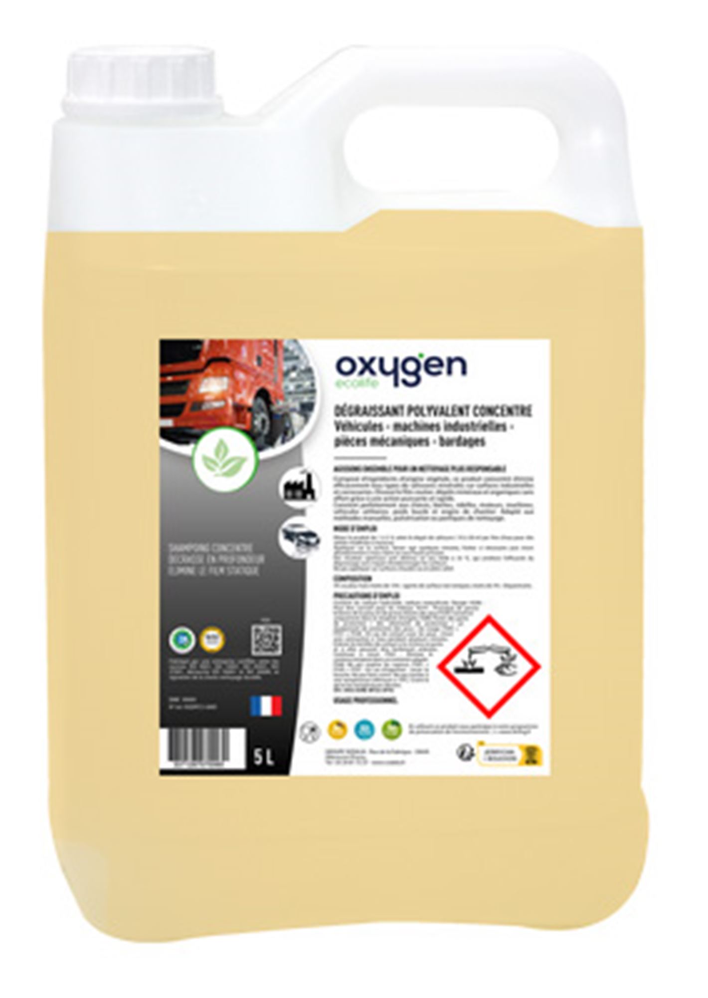 Dégraissant polyvalent concentré 5L