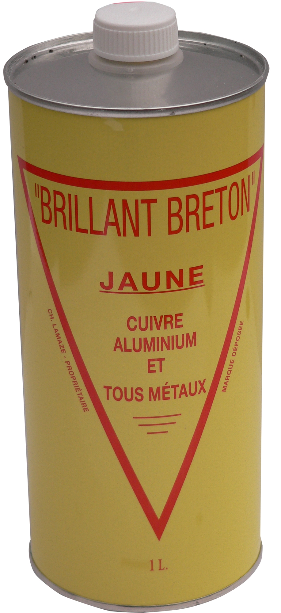 Brillant breton jaune nettoyant cuivres - Voussert