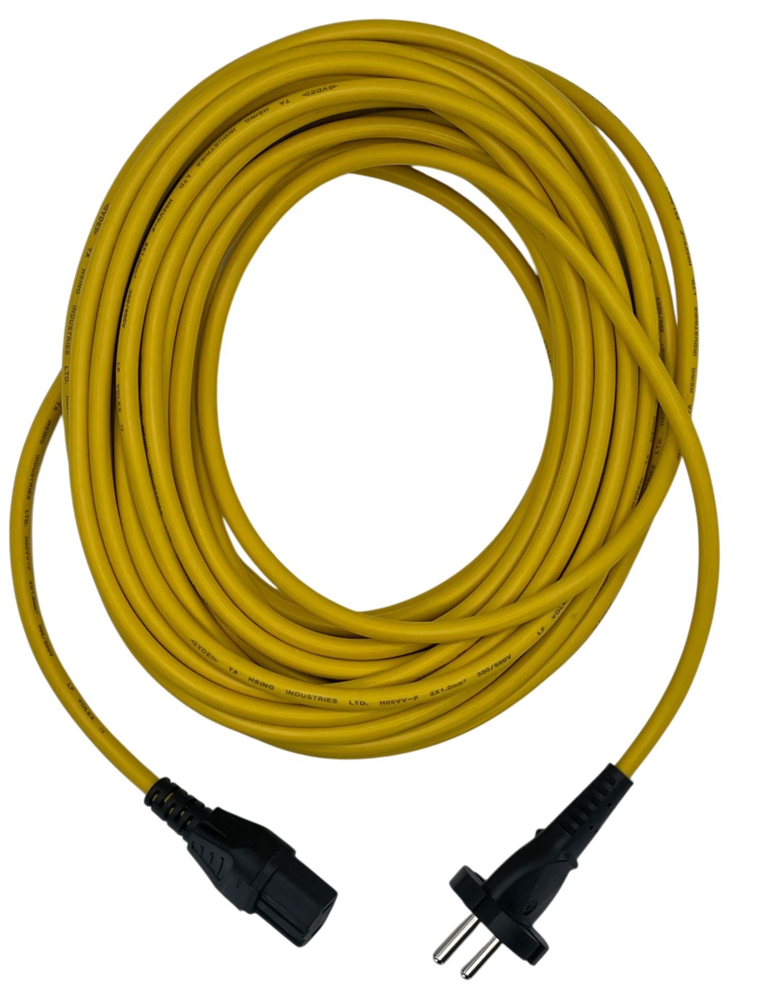 911347 - Cable électrique jaune Numatic RSV150 plug