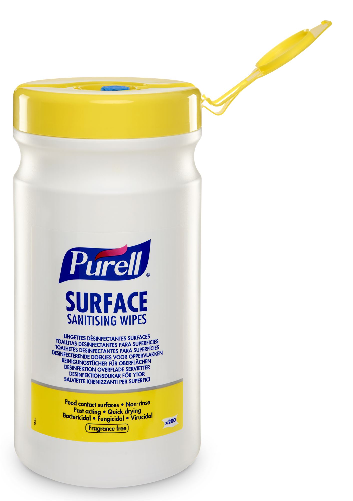 Purell lingette desinfectante alimentaire EN14476 - Voussert