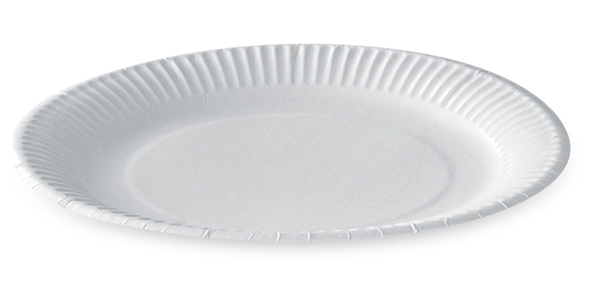 Assiette carton blanc RIGIDE Bio ø 26 cm