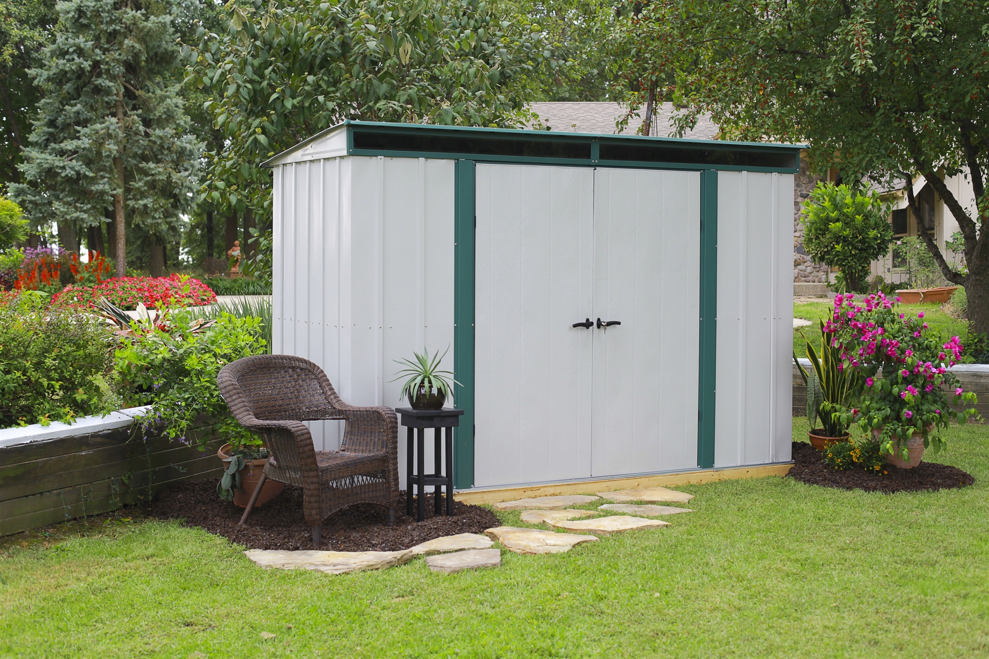 abri de jardin metal arrow elphd104 abri de jardin metal arrow elphd104