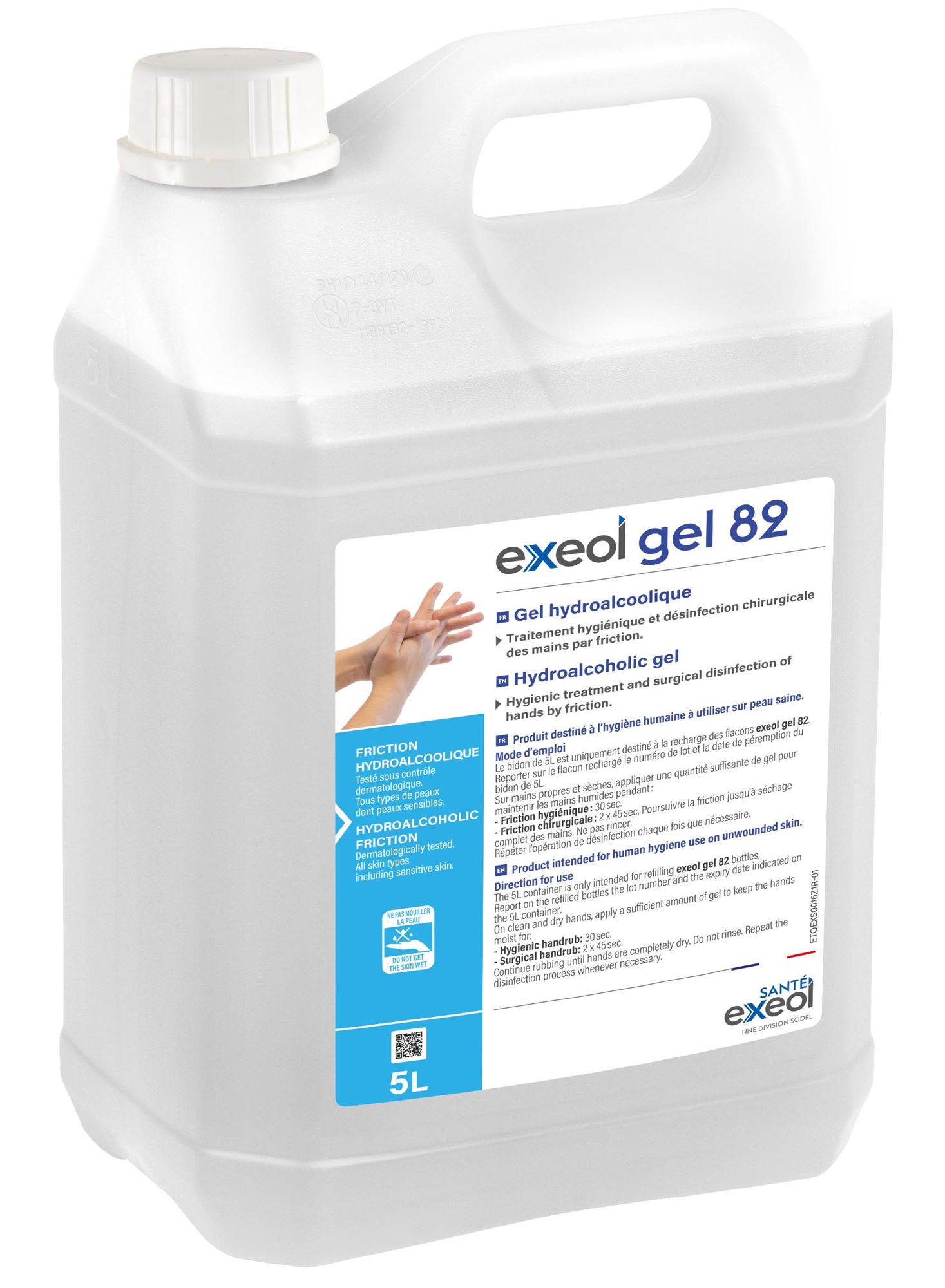 Gel hydroalcoolique fabricant 5L - Voussert