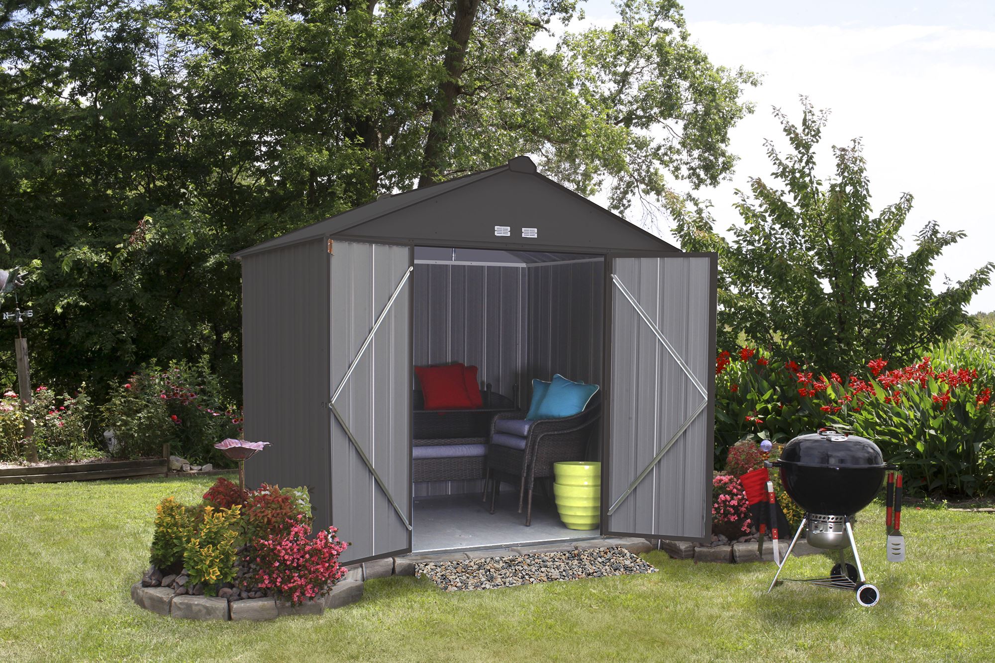 abri de jardin arrow ezee shed ez87