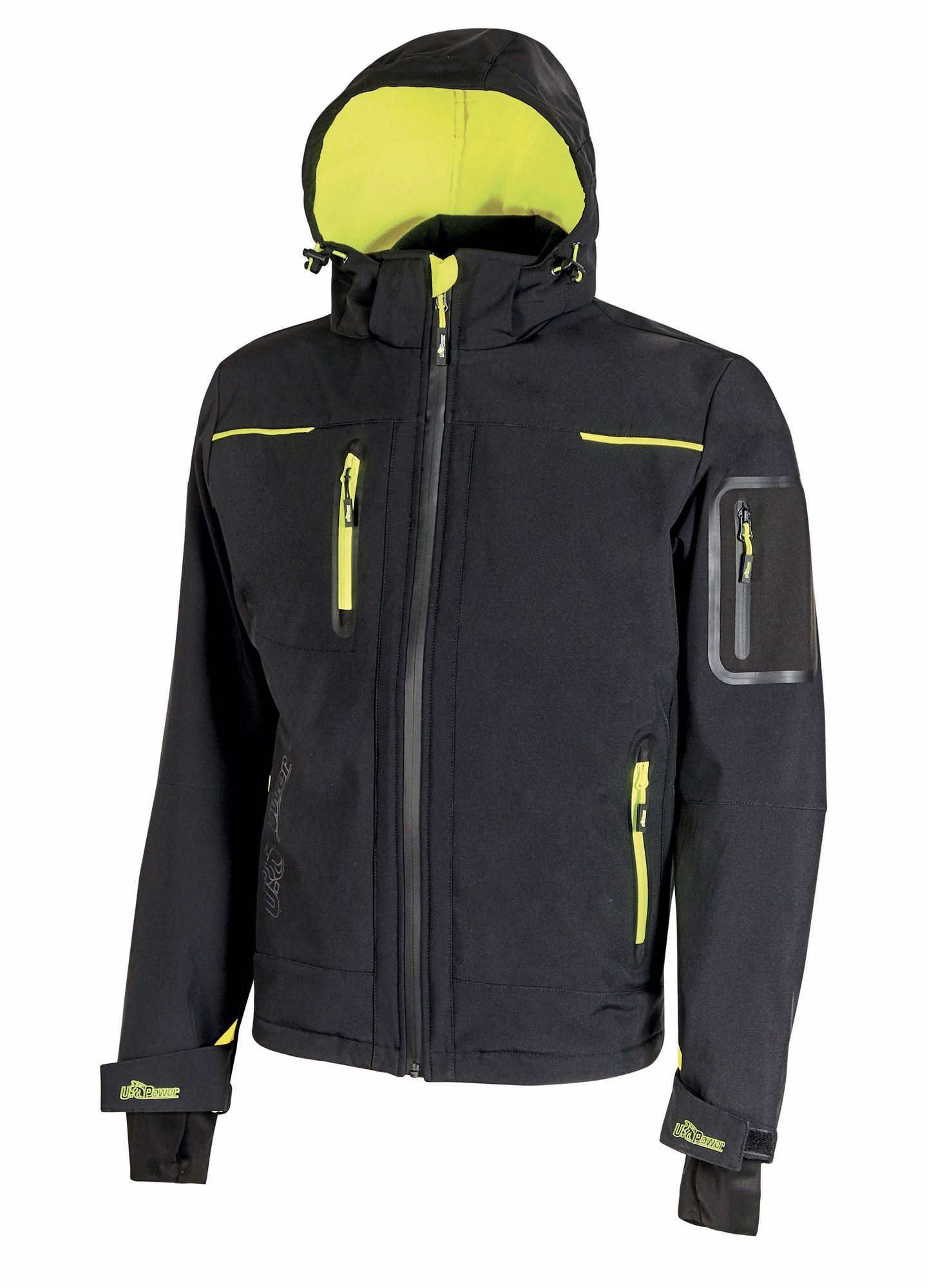 Veste de portage | Grossesse | Softshell | Mamalila Noire