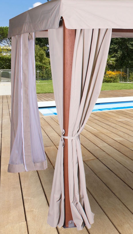 rideau pour tonnelle 3x3