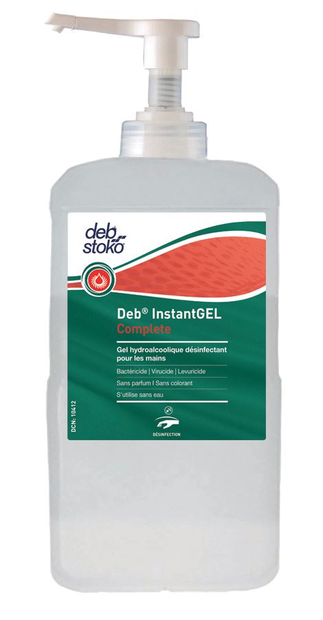 Instantgel gel hydroalcoolique 1L pompe: Deb - Voussert