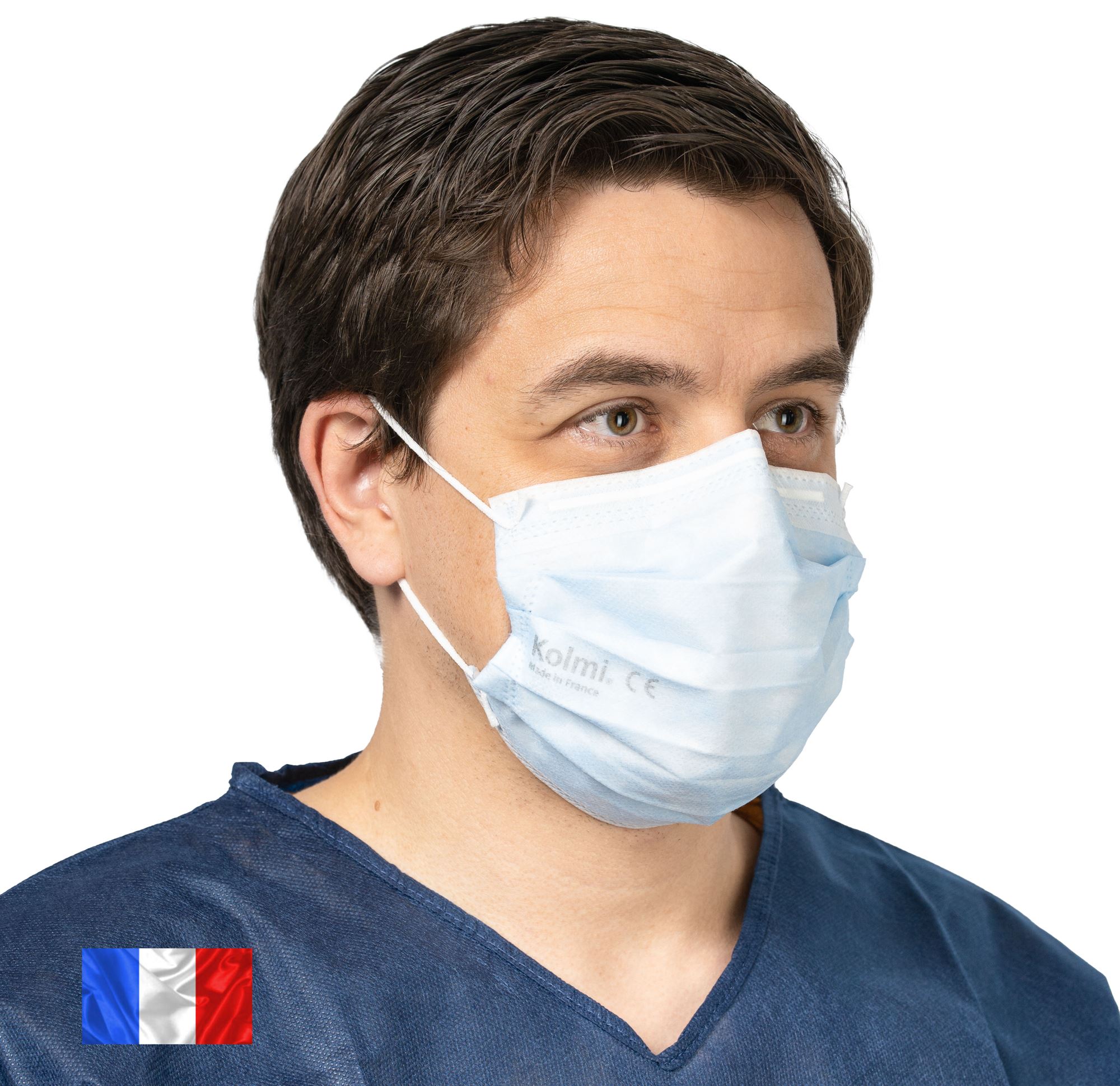 Masque chirurgical France Kolmi type II - Voussert