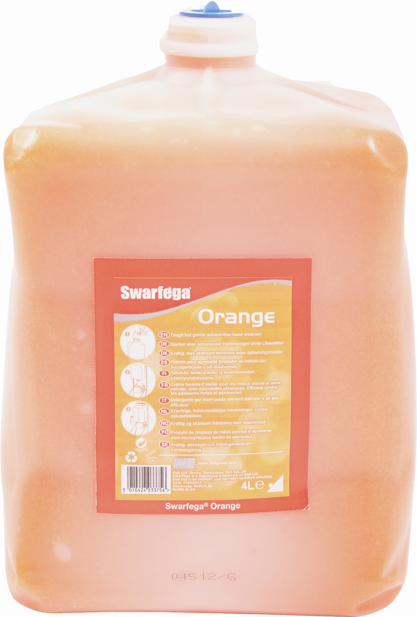 Swarfegat orange savon microbilles - Voussert