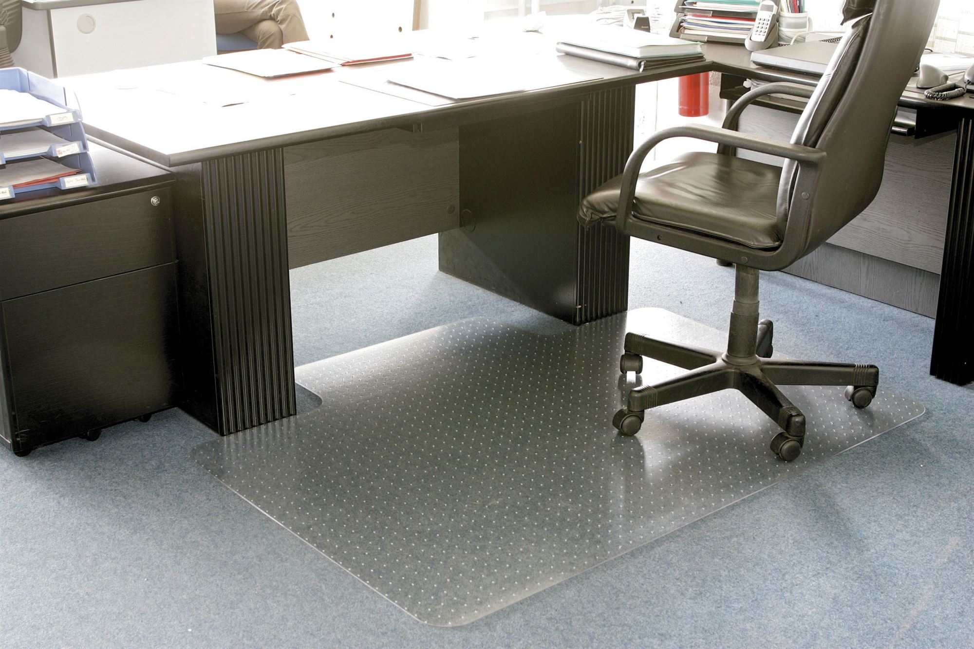 Tapis de protection pour sols durs en polypropylène