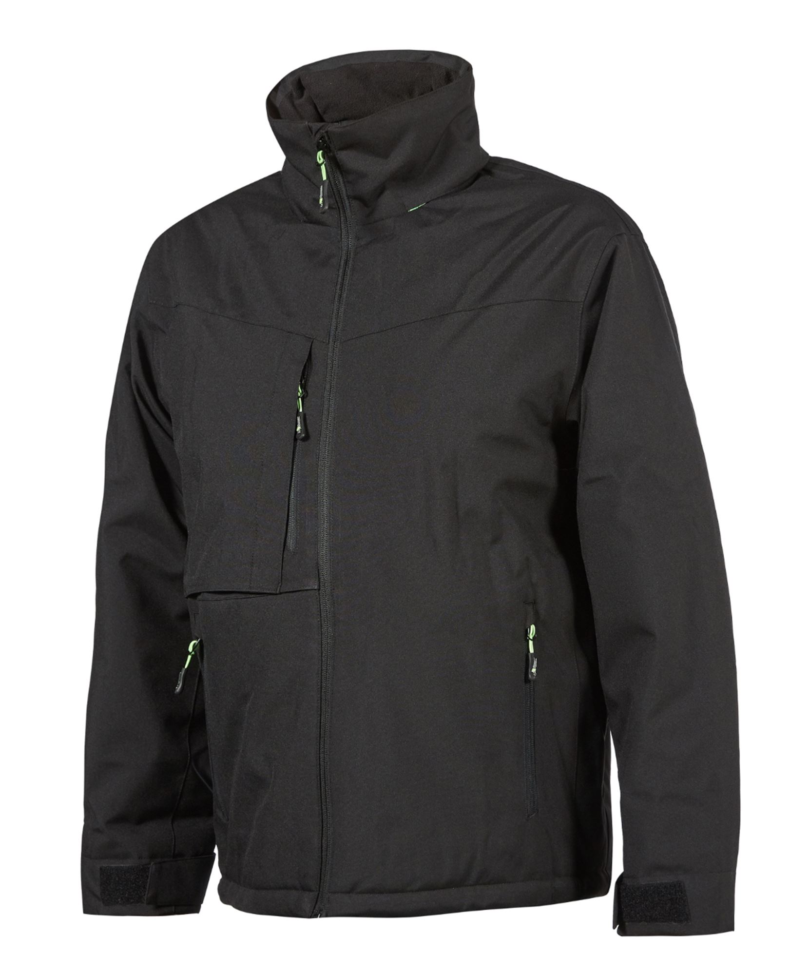 Veste de travail softshell noir carbone Inari