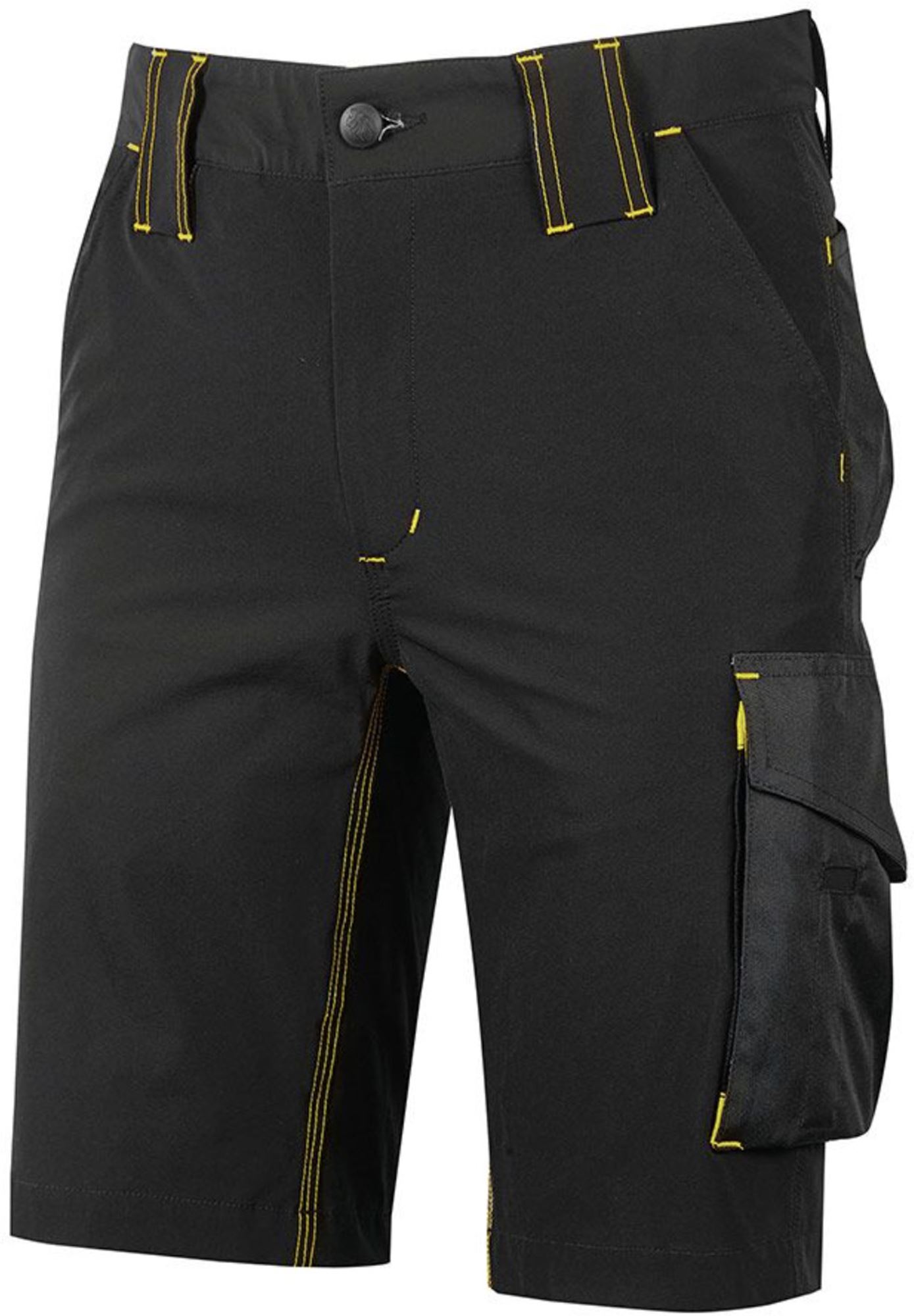 Bermuda de travail femme noir carbone Mercury