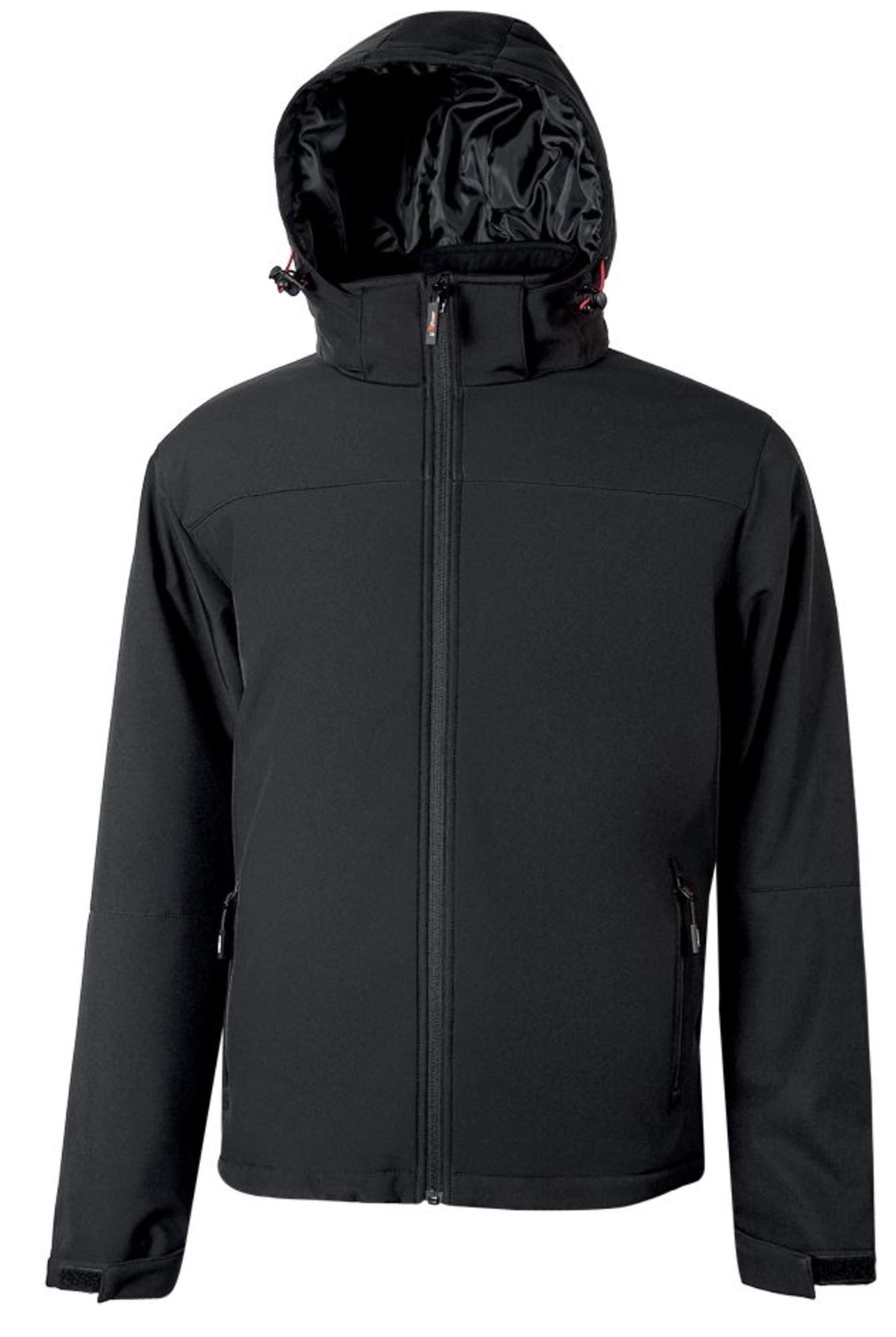 Veste de travail softshell noir carbone Blazyra