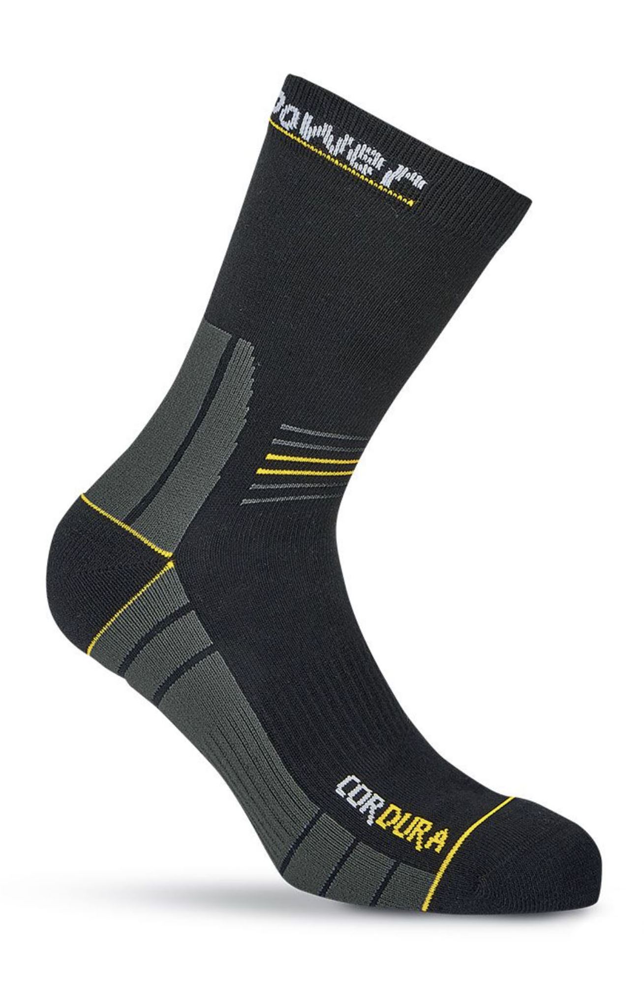 WSK312BC - Chaussette de travail Sturdy noir charbon
