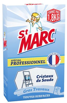 Lessive Saint Marc cristaux de soude 1,8 kg