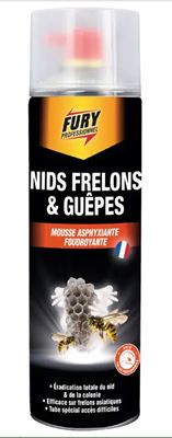 Mousse pour nids guepes frelons Fury