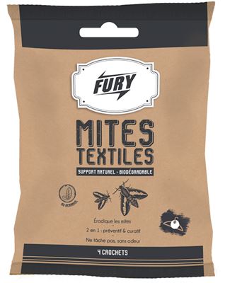 Anti mites textile sachet x2 Fury