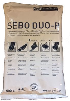 Sebo poudre absorbante pour nettoyeur moquette 500 grs