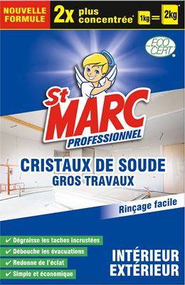 Lessive Saint Marc cristaux de soude 1kg