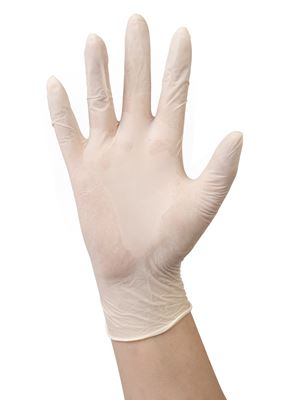 Gant latex poudré alimentaire boite de 100