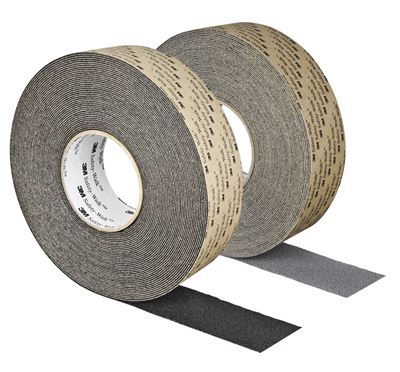 Revêtement antidérapant grain moyen gris 102mm 3M