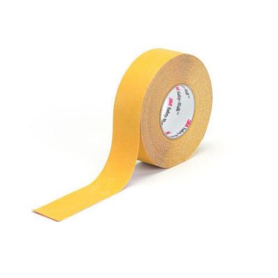 Bande adhésive antidérapante jaune 25mm 3M