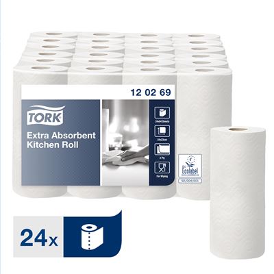 Essuie tout Tork premium colis de 24