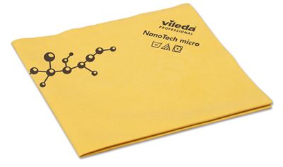 Lavette microfibre nanotech jaune