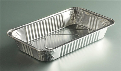 Plat gastronorme aluminium GN 1/4 1180 cc