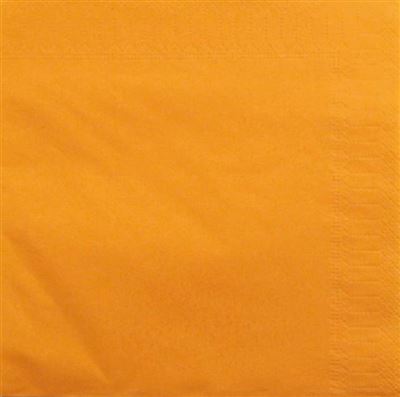 Serviette papier 39X39 abricot 2 plis colis de 1800