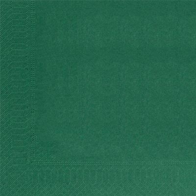Serviette papier 39X39 vert sapin 2 plis colis de 1800
