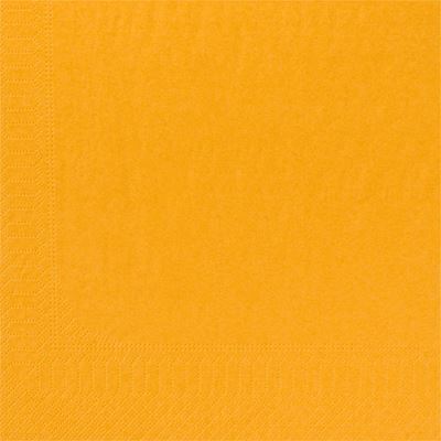 Serviette papier 39X39 jaune soleil 2 plis colis de 1800