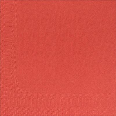 Serviette papier 39X39 terracotta 2 plis colis de 1800